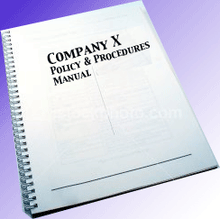 Customizable Policy & Procedures Manuals